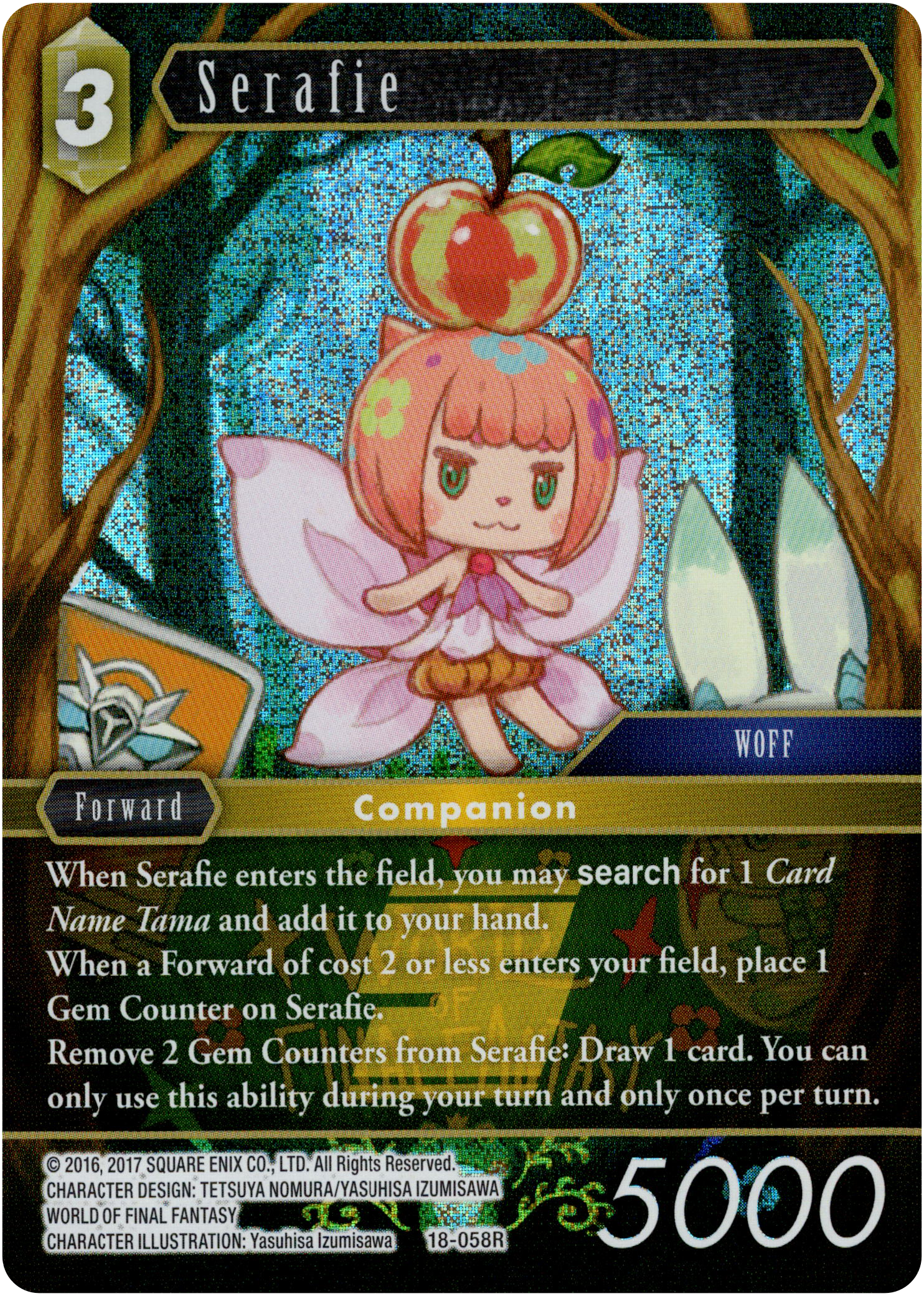 Serafie - 18-058R - Resurgence of Power - Foil - Card Cavern