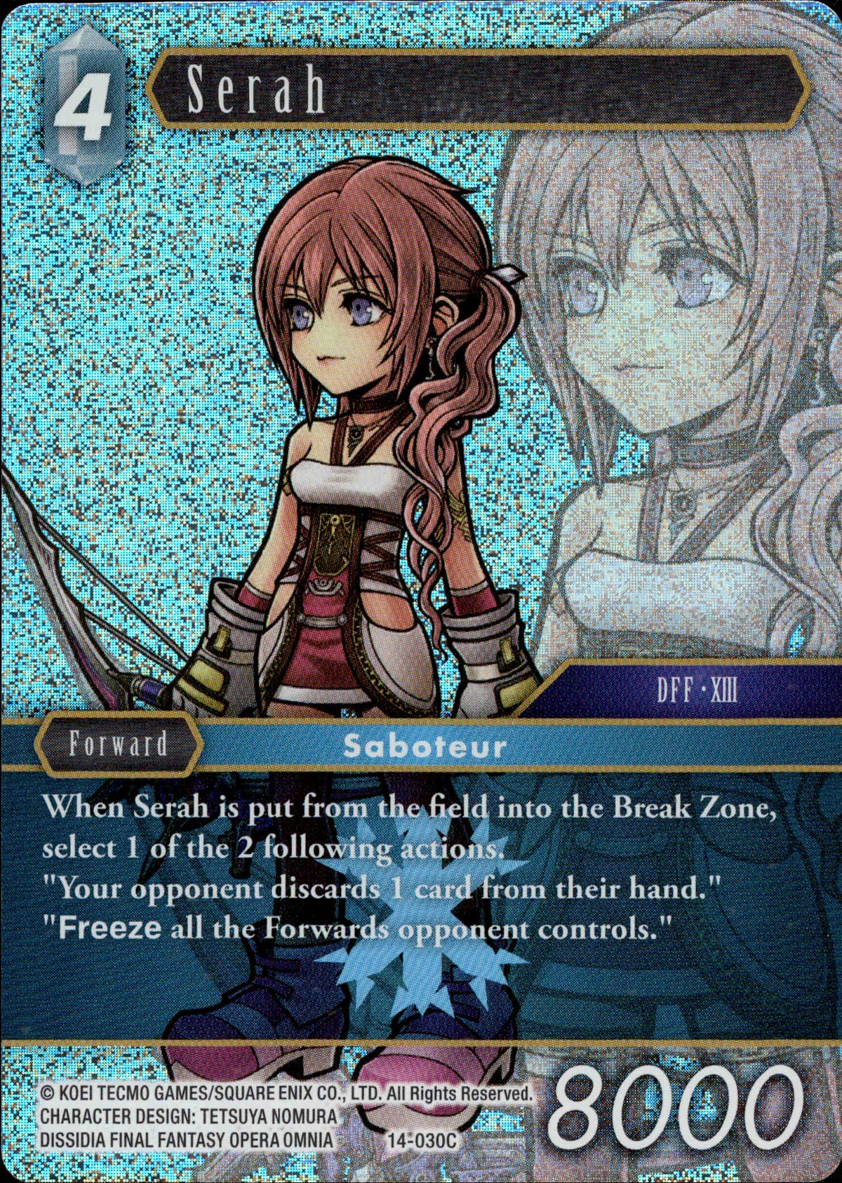 Serah - 14-030C - Opus XIV - Foil - Card Cavern