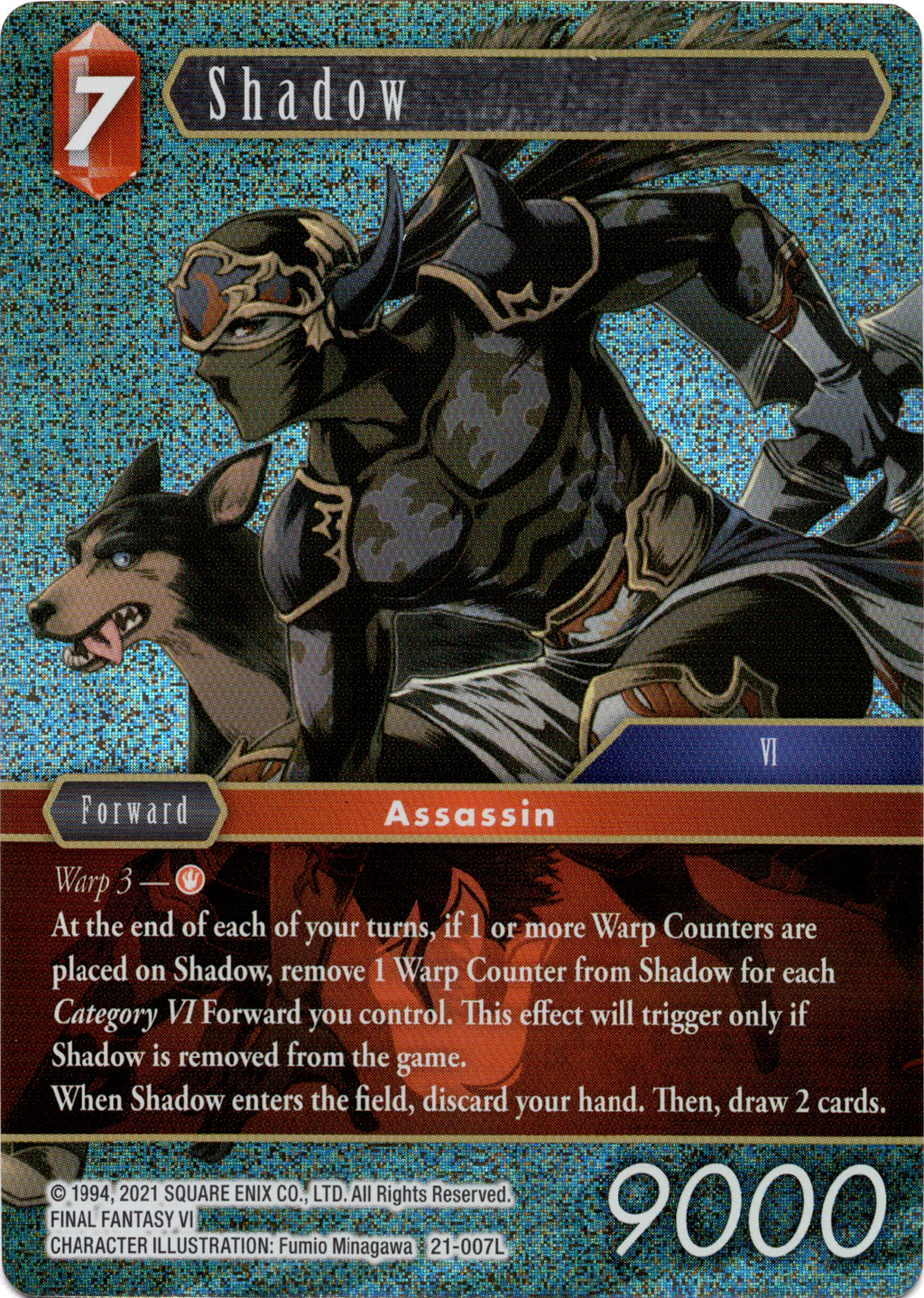 Shadow - 21-007L - Beyond Destiny - Foil Card Cavern Trading Cards, LLC Shadow - 21-007L - Beyond Destiny - Foil Card Cavern Trading Cards, LLC