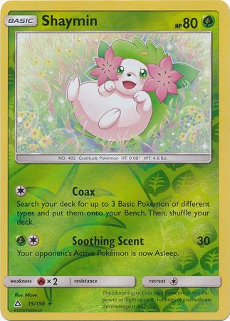 Shaymin - 15/156 - Ultra Prism - Reverse Holo - Card Cavern