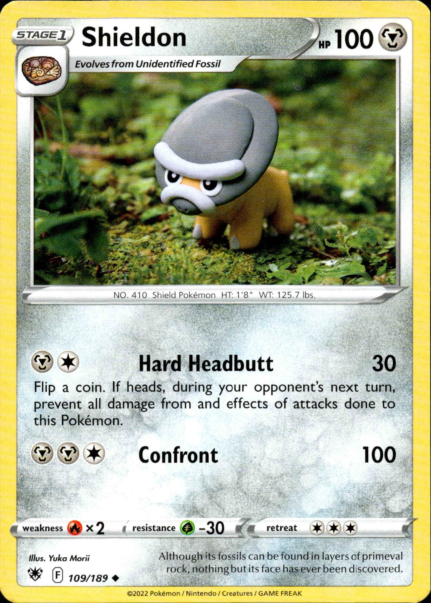 Shieldon - 109/189 - Astral Radiance - Card Cavern