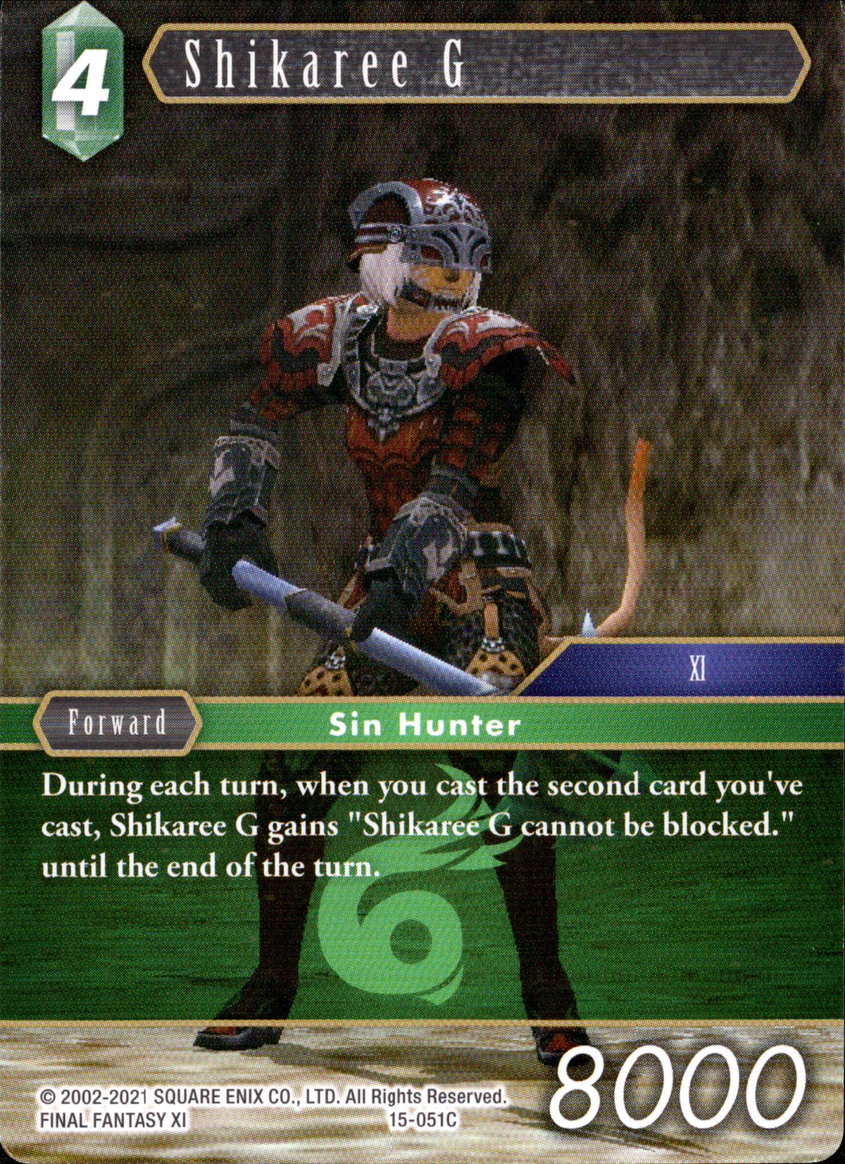 Shikaree G - 15-051C - Crystal Dominion - Card Cavern