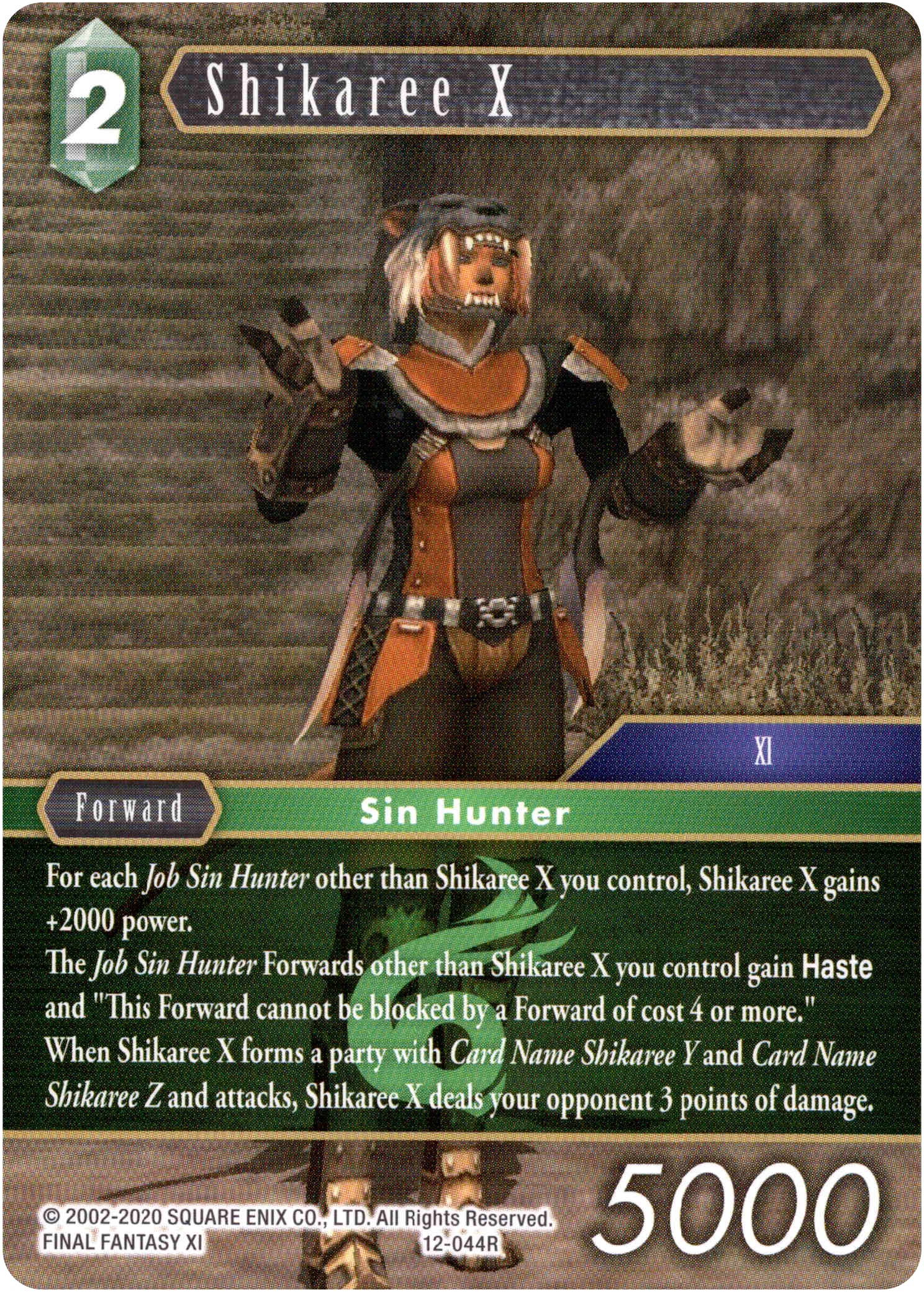 Shikaree X - 12-044R - Opus XII - Card Cavern