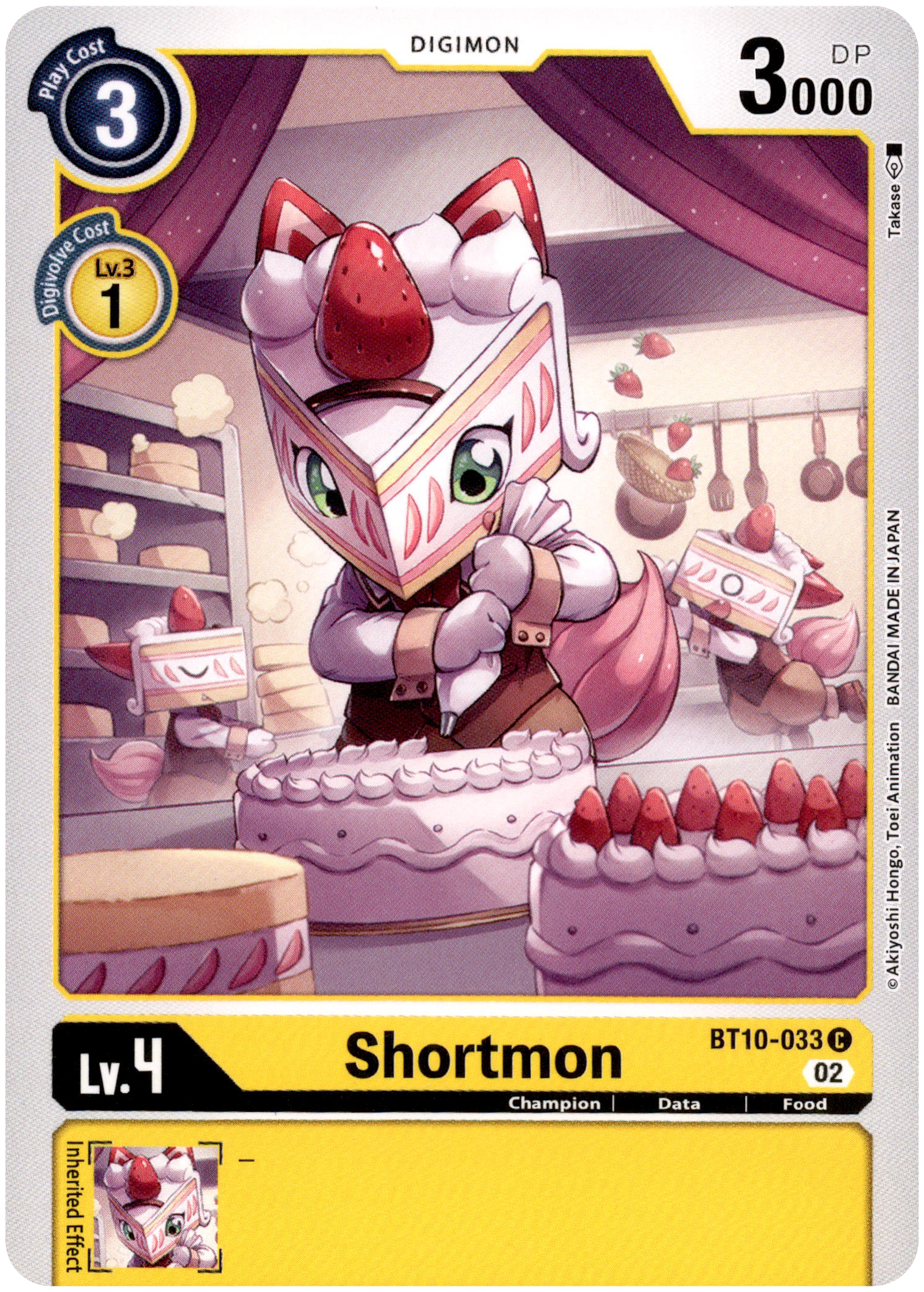 Shortmon - BT10-033 C - Xros Encounter - Card Cavern