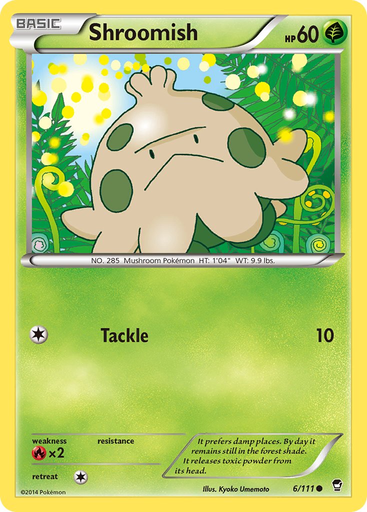 Shroomish - 6/111 - Furious Fists - Card Cavern