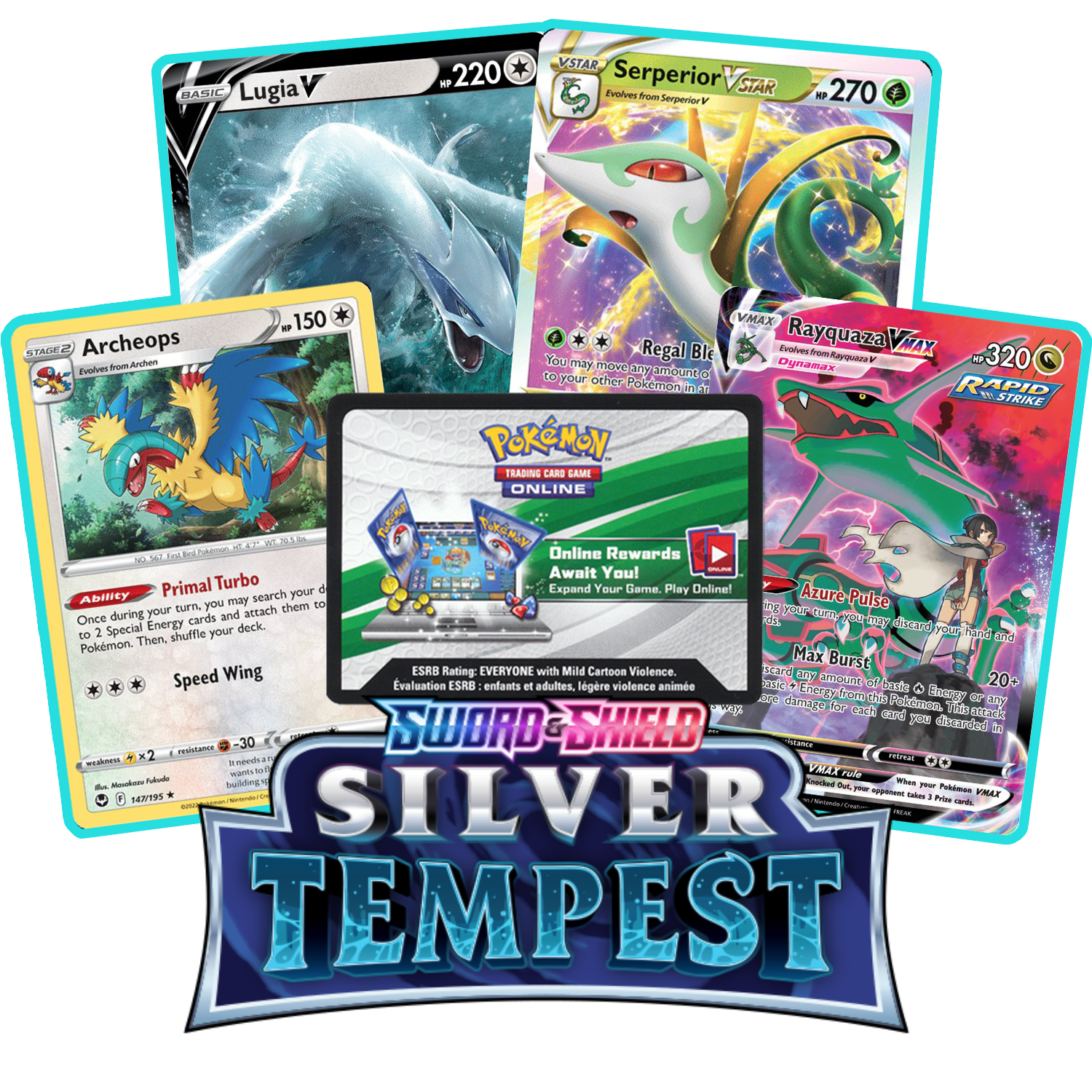 Silver Tempest PTCGL Code - Card Cavern