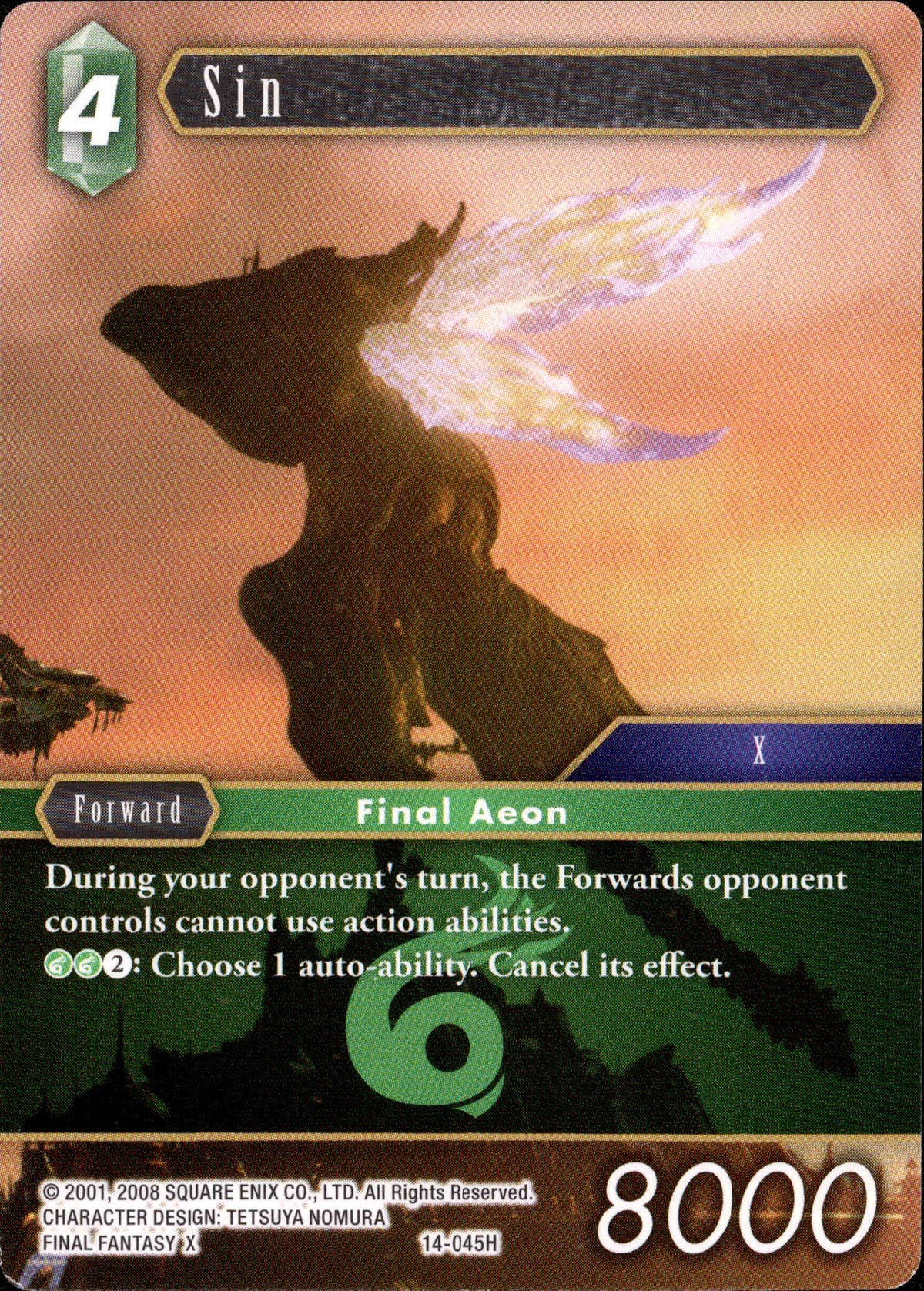 Sin - 14-045H - Opus XIV - Card Cavern