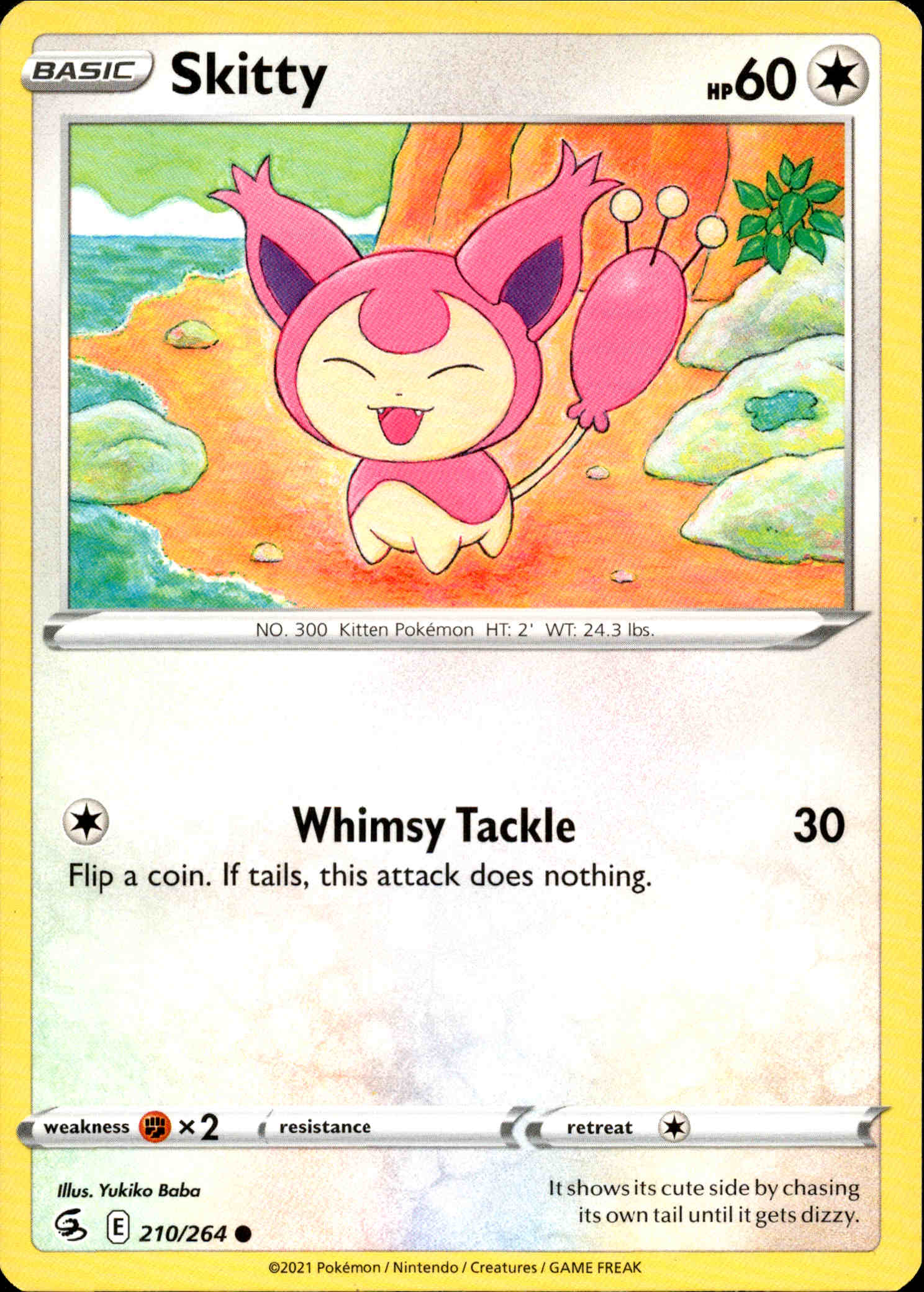 Skitty - 210/264 - Fusion Strike - Card Cavern