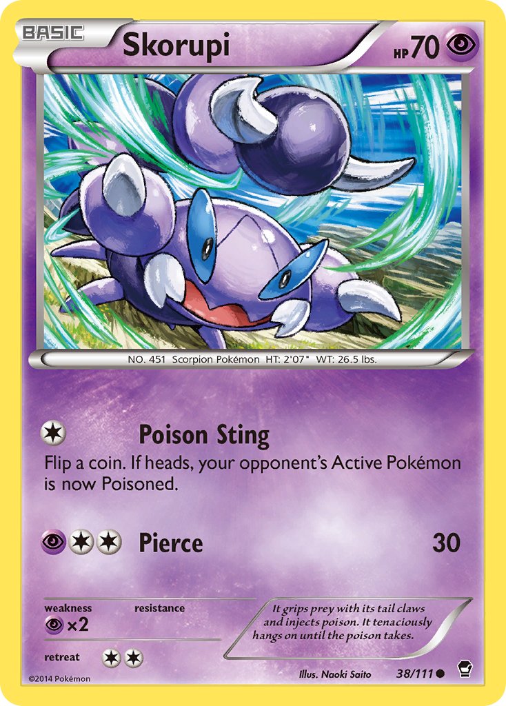 Skorupi - 38/111 - Furious Fists - Card Cavern