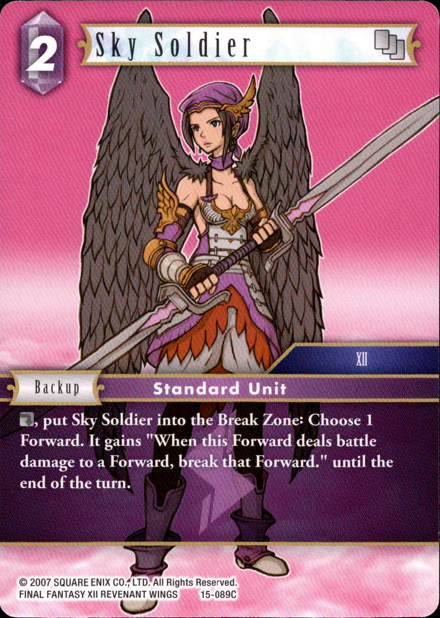 Sky Soldier - 15-089C - Crystal Dominion - Card Cavern