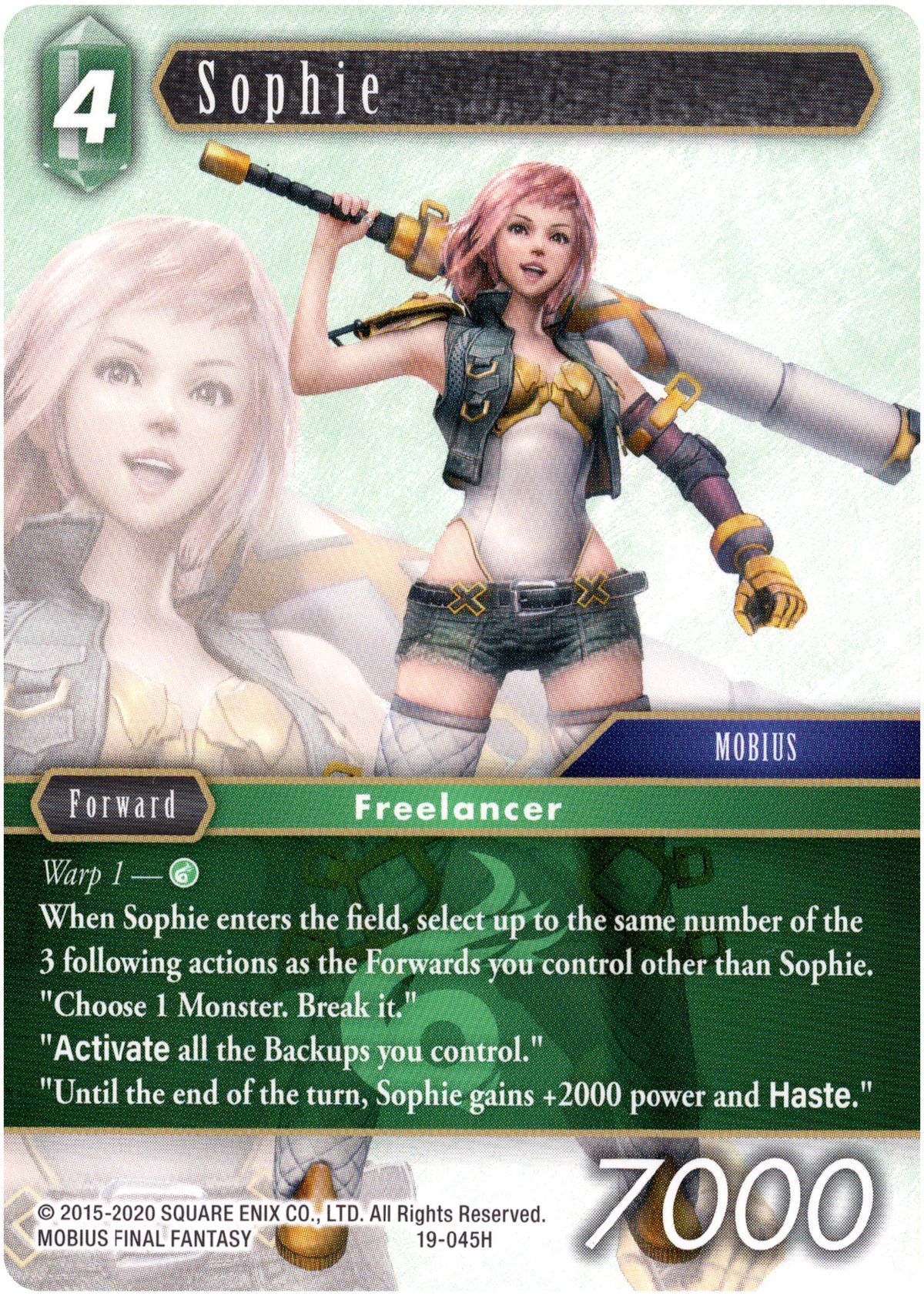 Sophie - 19-045H - From Nightmares - Card Cavern