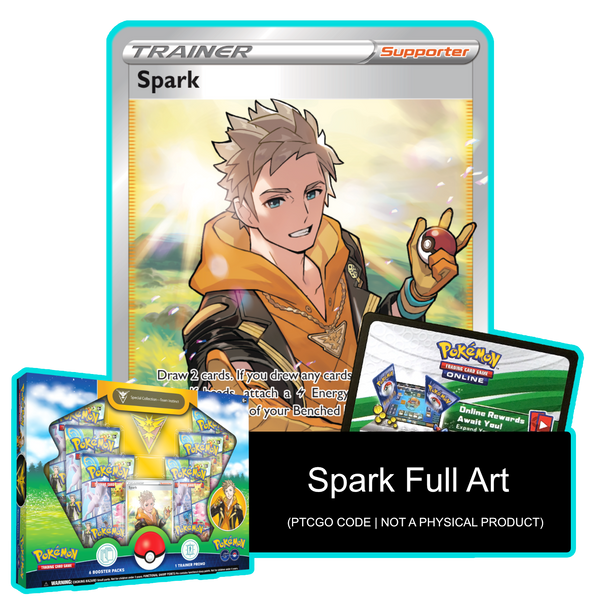 Pokemon GO Special Collection - Spark SWSH226 - PTCGL Code - Card Cavern