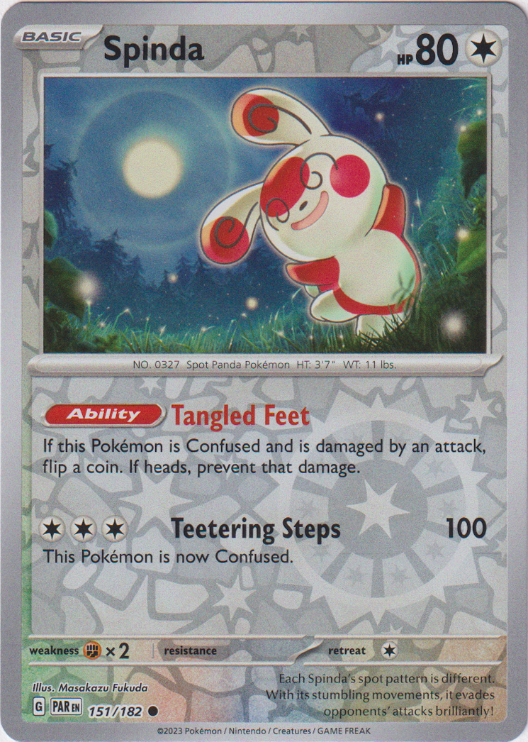 Spinda - 151/182 - Paradox Rift