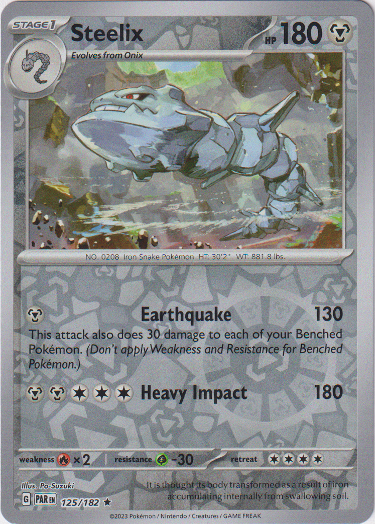 Steelix - 125/182 - Paradox Rift