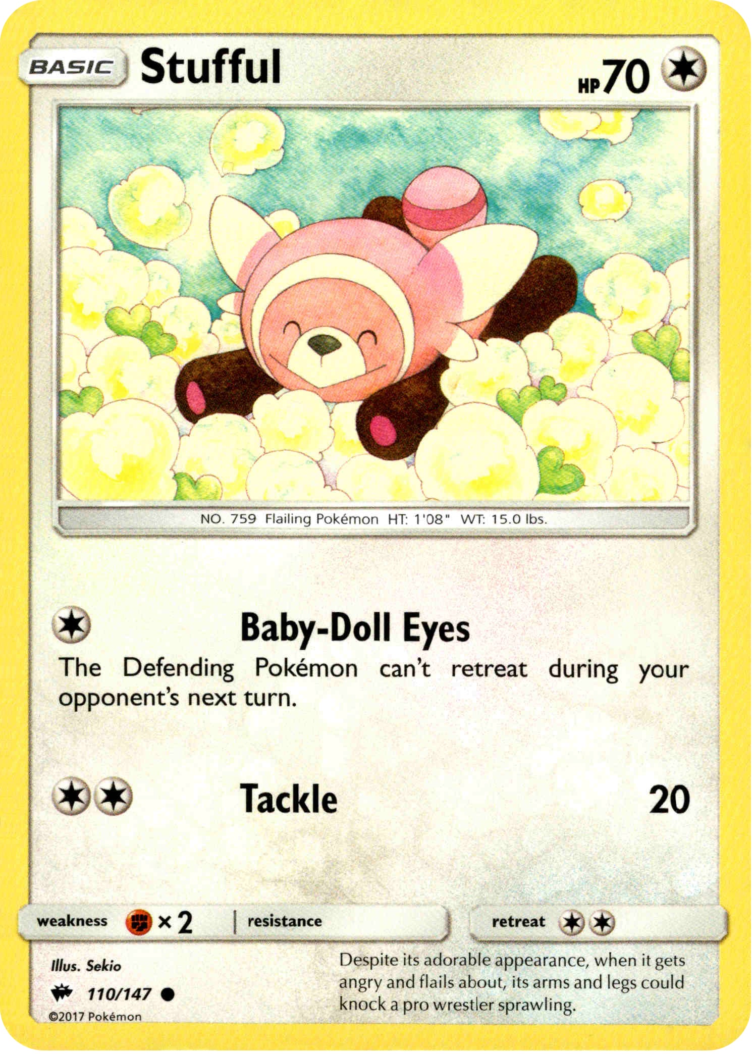 Stufful - 110/147 - Burning Shadows - Card Cavern