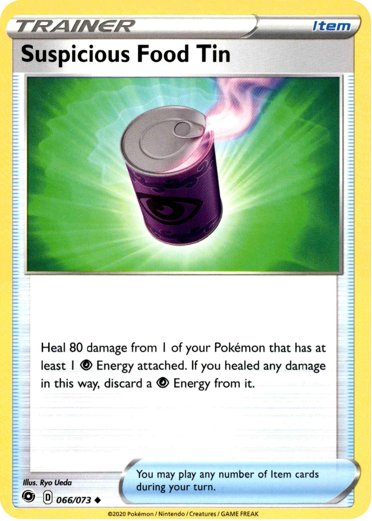 Suspicious Food Tin - 66/73 - Champion's Path - Card Cavern