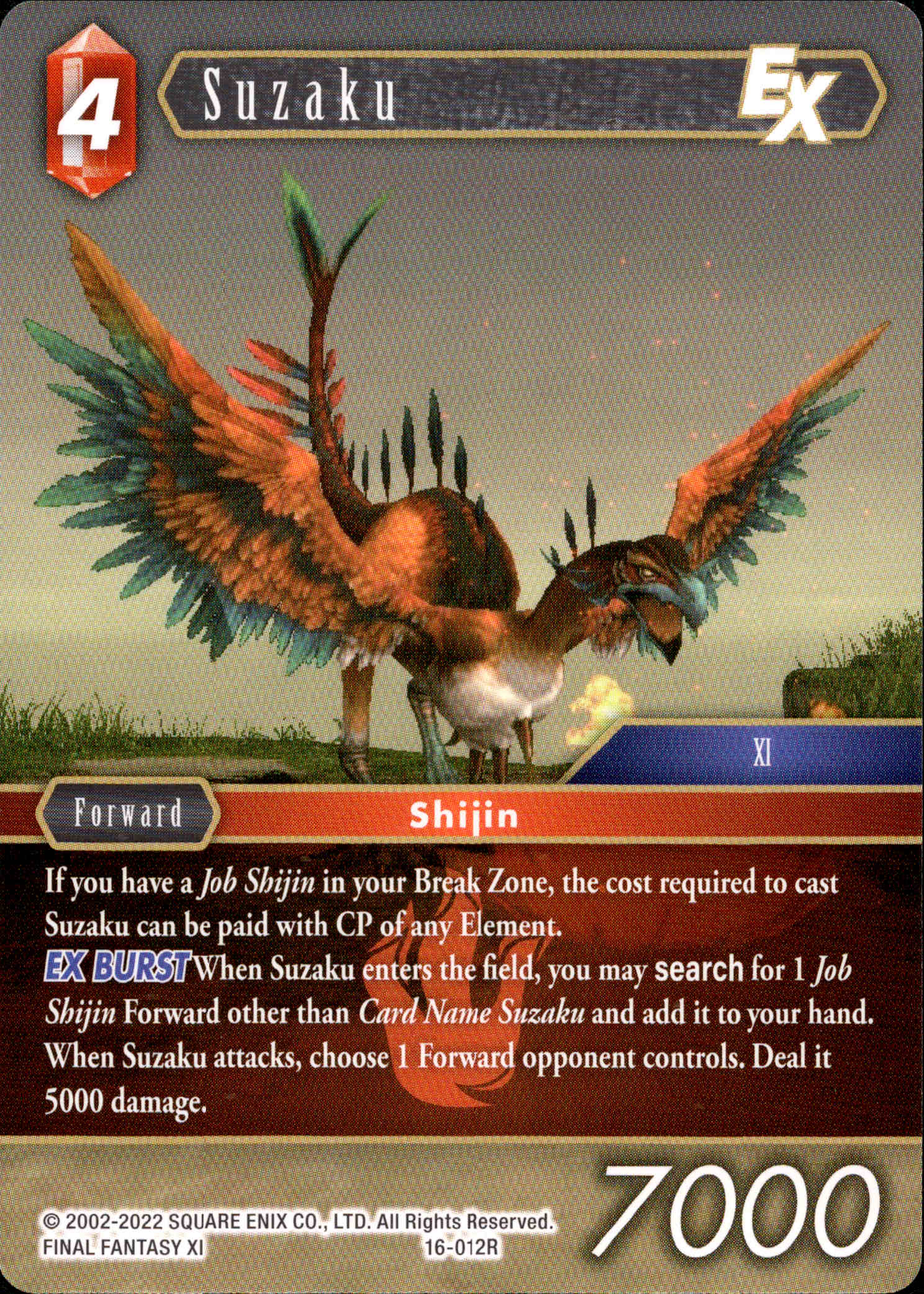 Suzaku - 16-012R - Emissaries of Light - Card Cavern