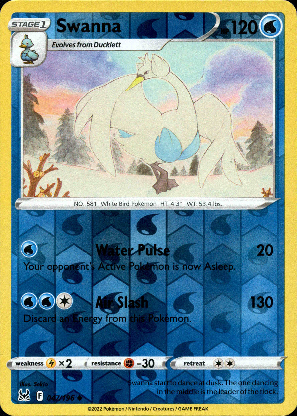 Swanna - 047/196 - Lost Origin