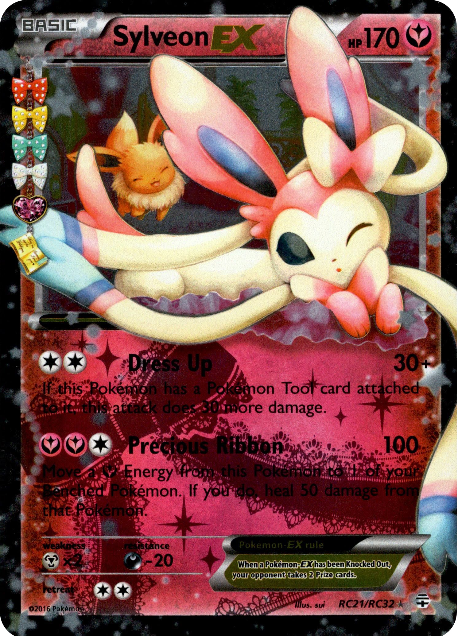 sylveon ex pokemon card - RC21/RC32 - Generations: Radiant Collection Placeholder Image Provided The Most Valuable Promos x/x Size:2 X Elite trainer box
