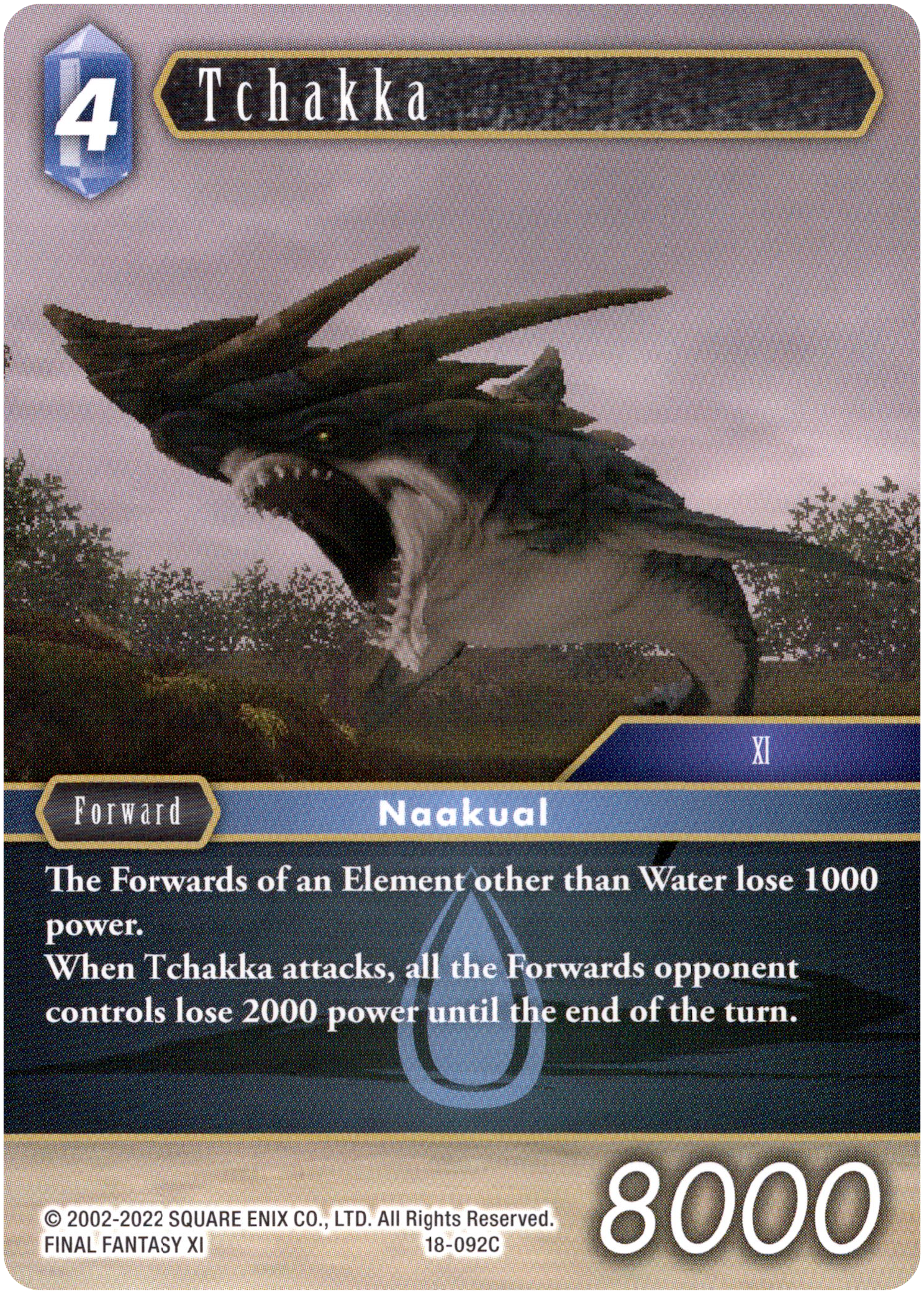 Tchakka - 18-092C - Resurgence of Power - Card Cavern