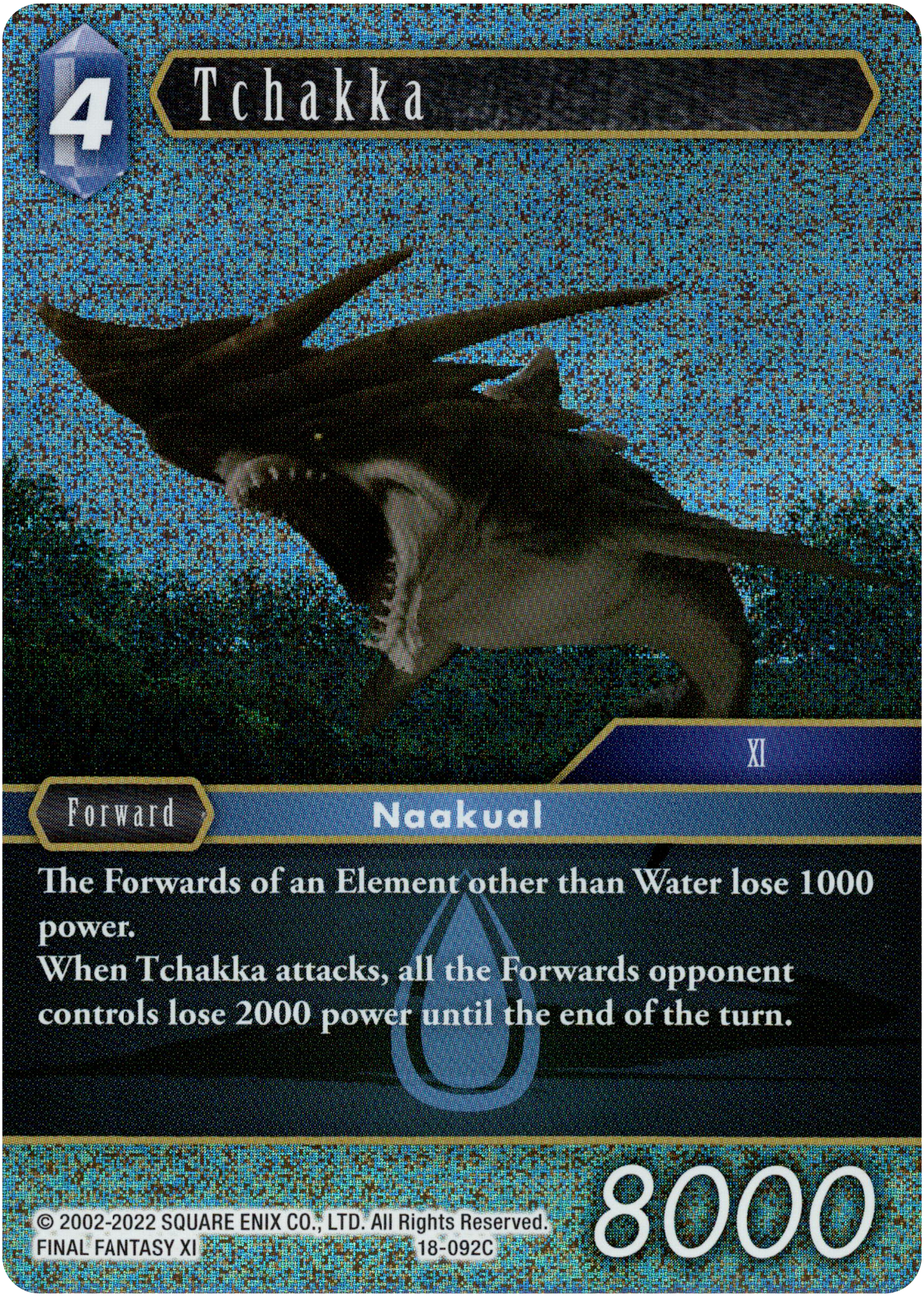 Tchakka - 18-092C - Resurgence of Power - Foil - Card Cavern