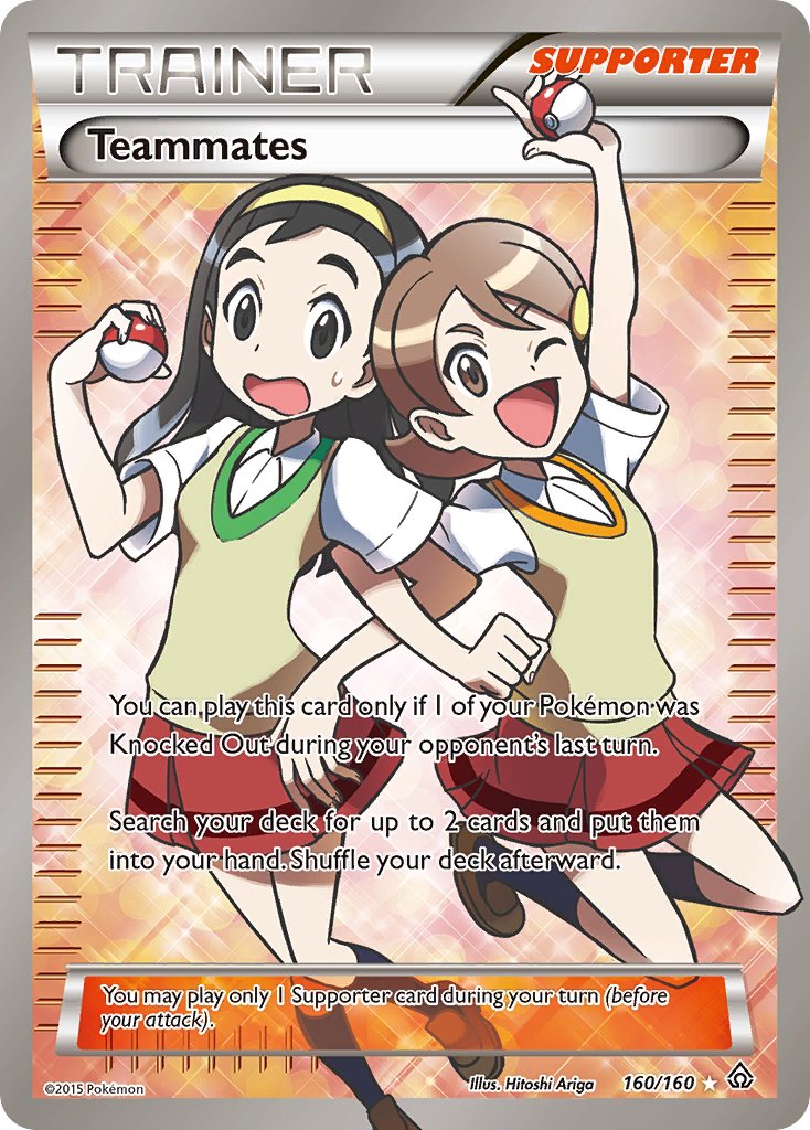 Teammates Full Art - 160/160 - Primal Clash - Holo - Card Cavern