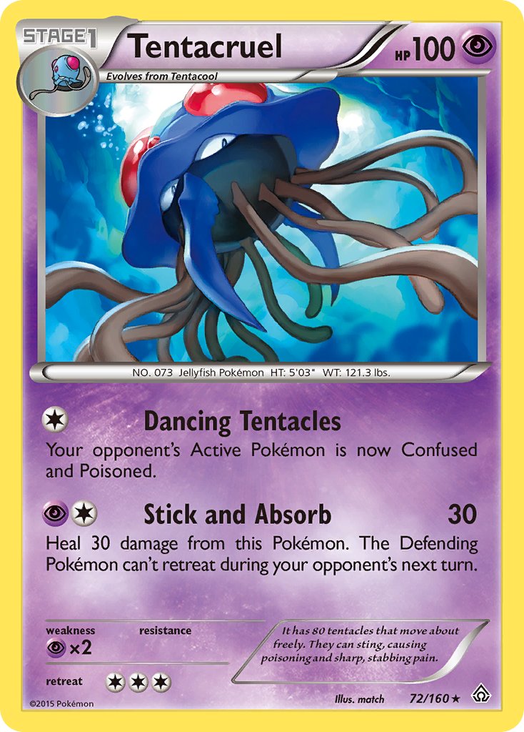 Tentacruel - 72/160 - Primal Clash - Card Cavern