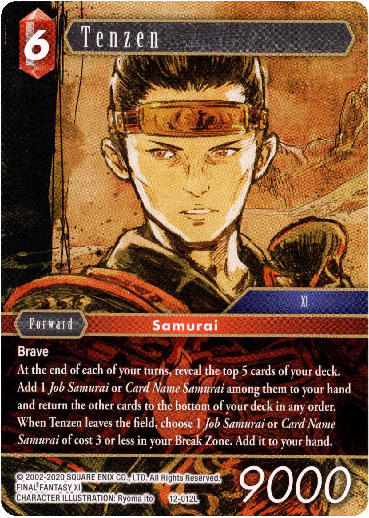 Tenzen - 12-012L - Opus XII - Card Cavern