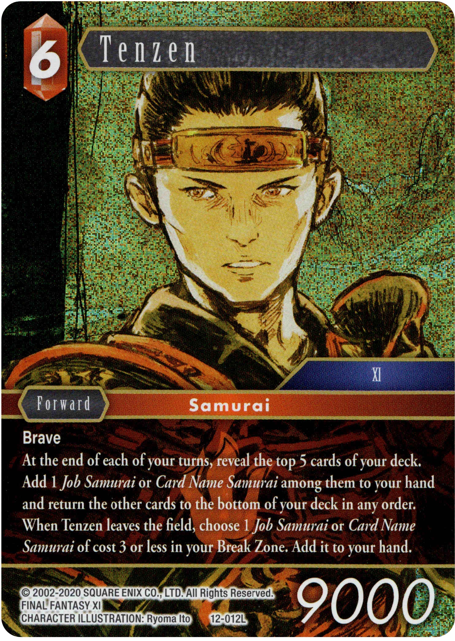 Tenzen - 12-012L - Opus XII - Foil - Card Cavern