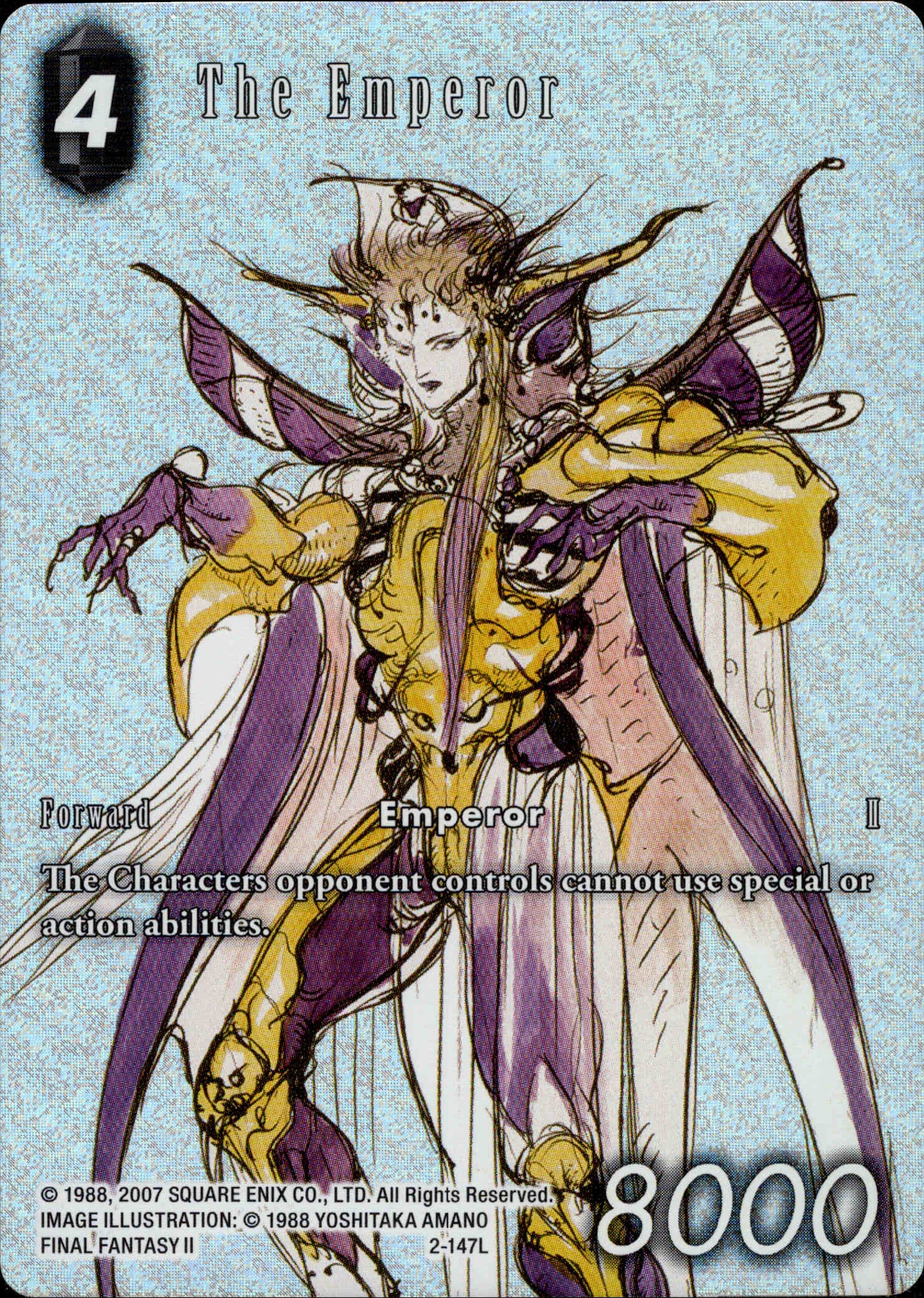 The Emperor Full Art - 2-147L - Opus XIV - Foil - Card Cavern