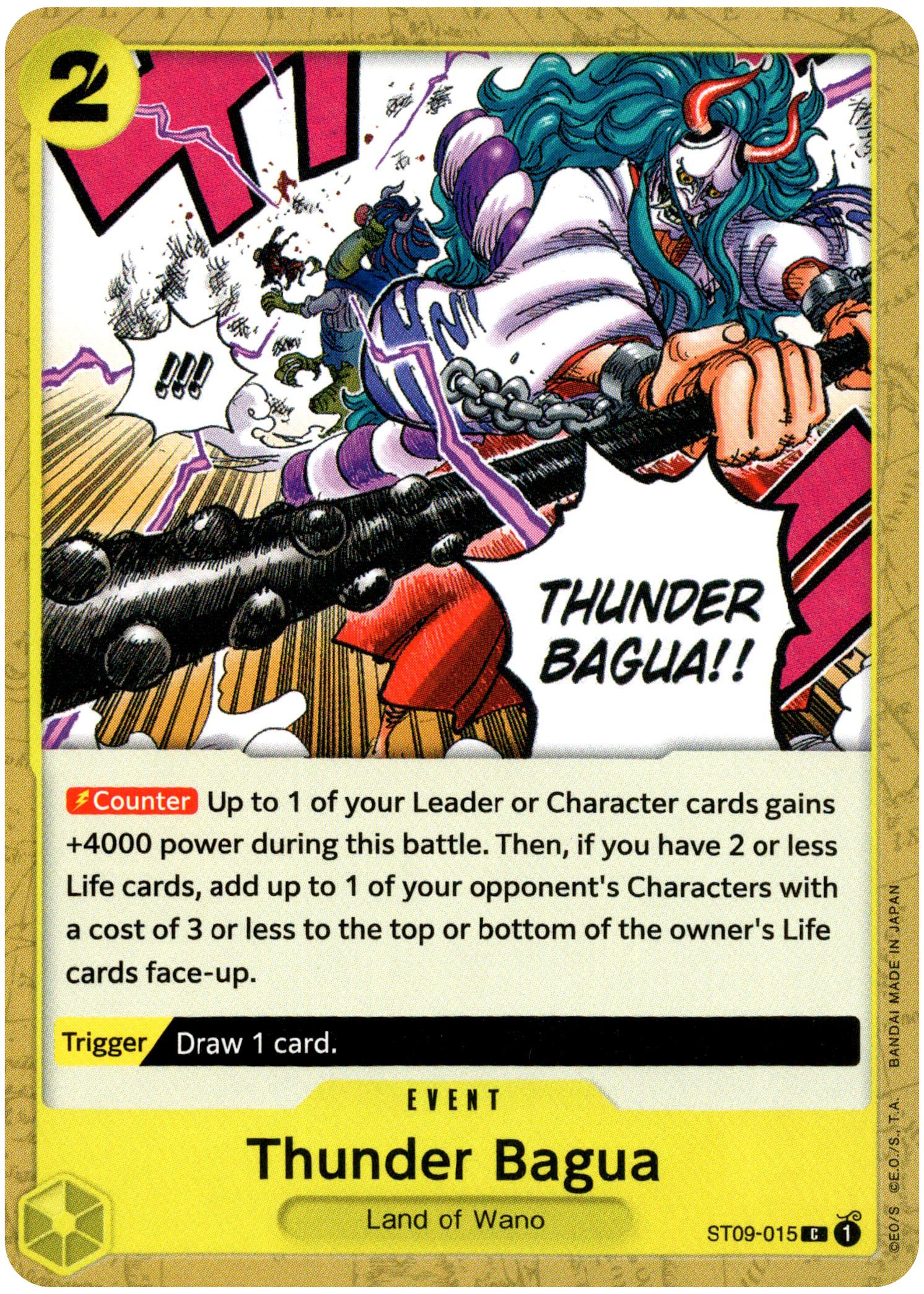 Thunder Bagua - ST09-015 - Starter Deck - Card Cavern