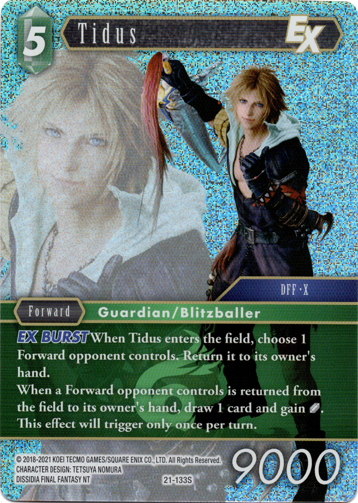 Tidus EX - 21-133S - Beyond Destiny - Foil - Card Cavern