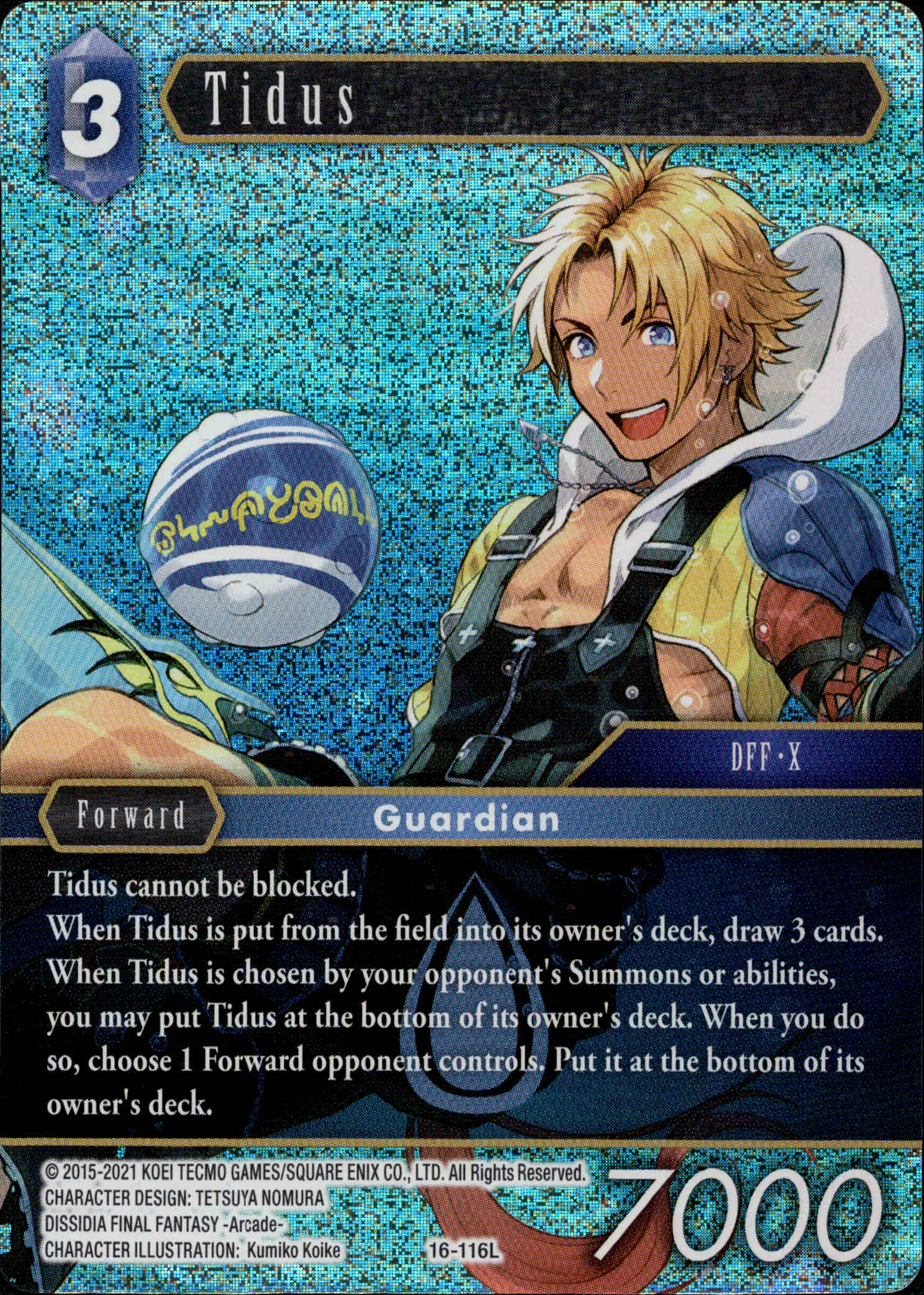 Tidus - 16-116L - Emissaries of Light - Foil - Card Cavern
