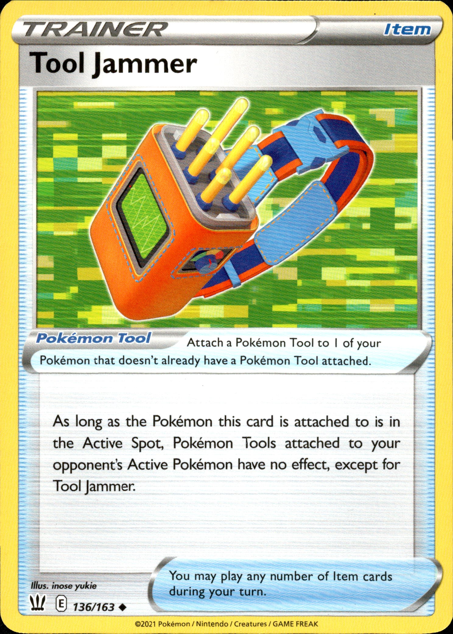 Tool Jammer - 136/163 - Battle Styles - Card Cavern