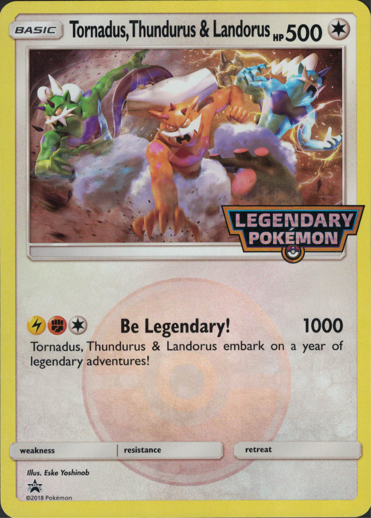 Tornadus, Thundurus & Landorus - Jumbo Card - Card Cavern