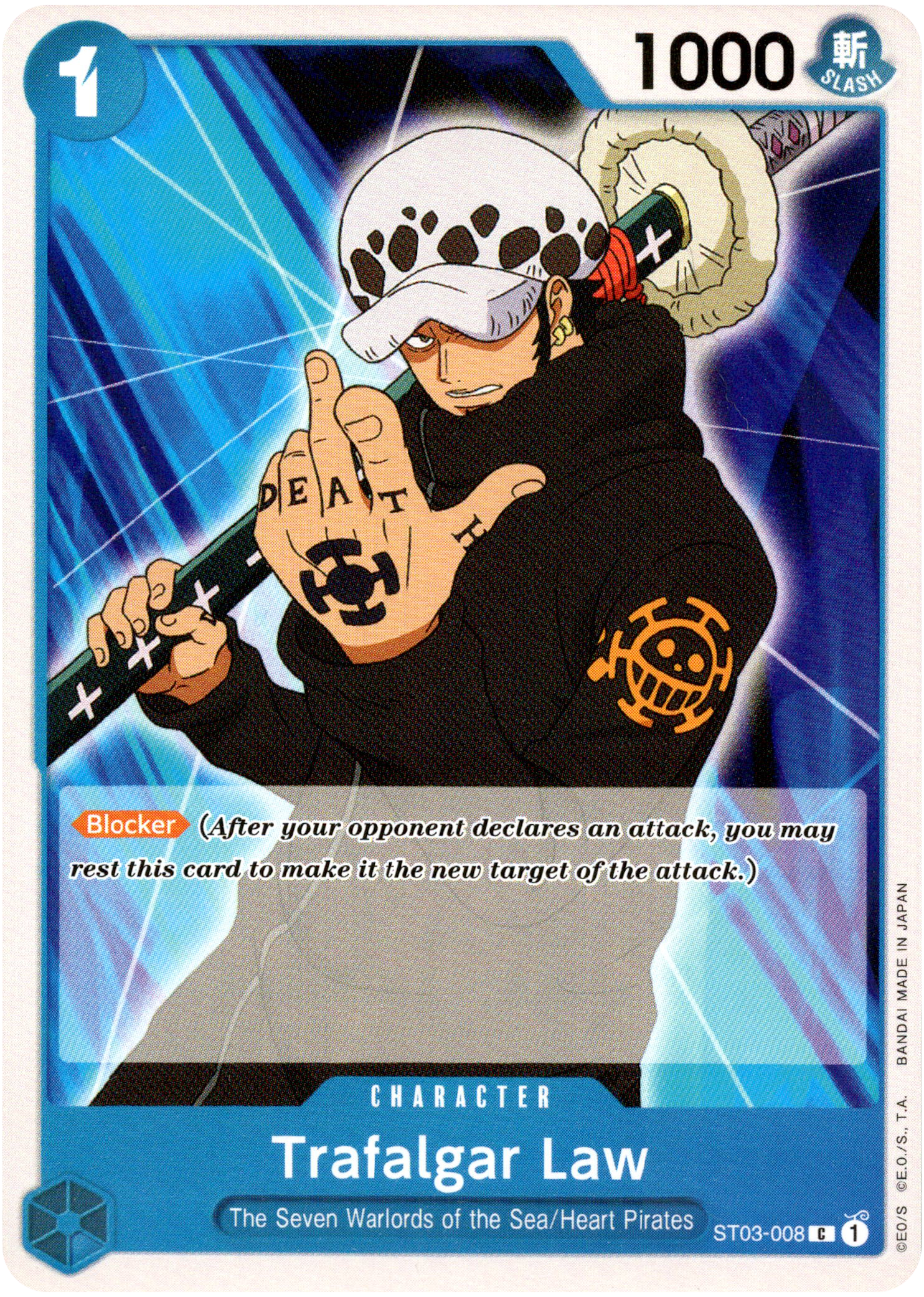 Trafalgar Law - ST03-008 C - Starter Deck - Card Cavern