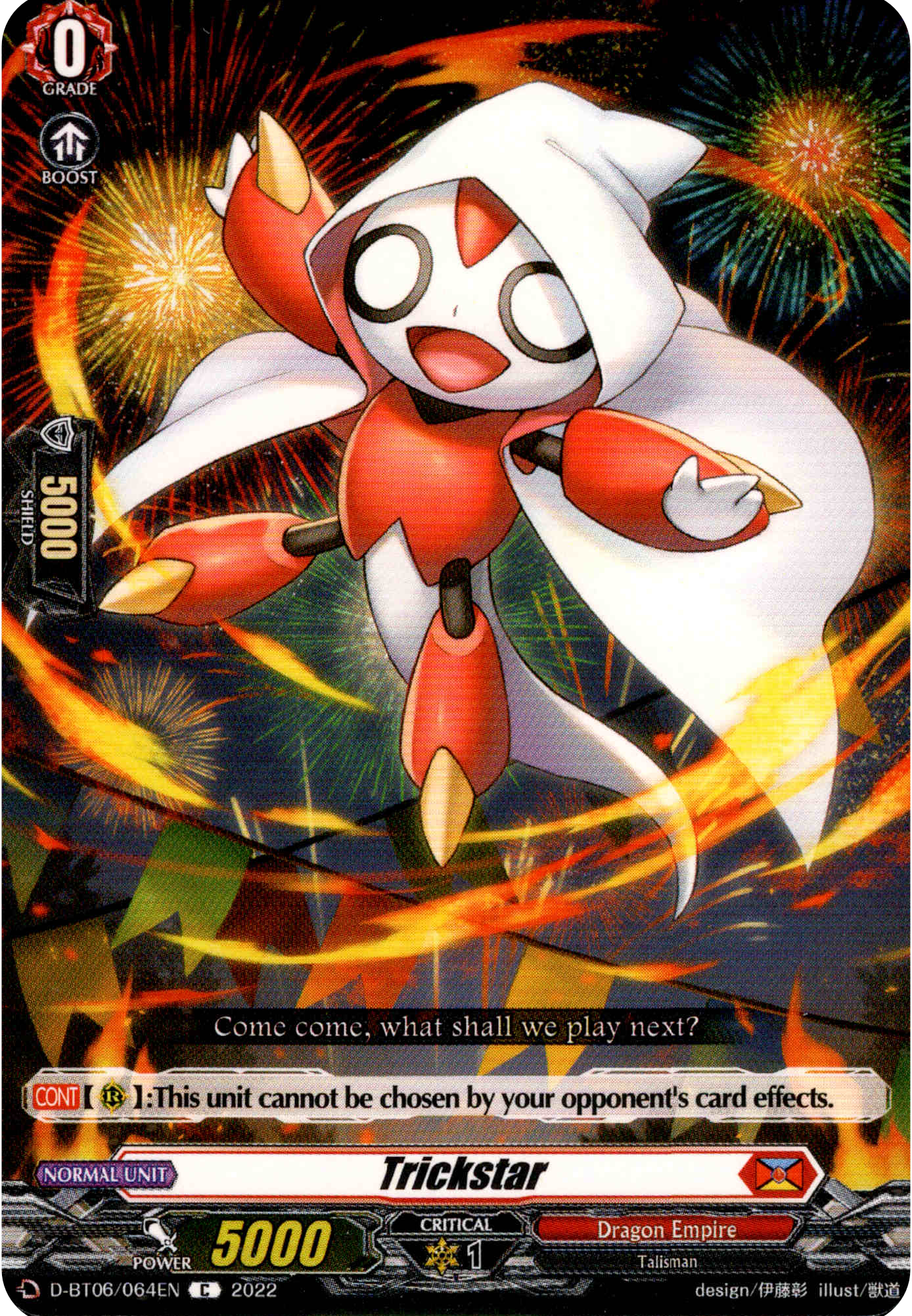 Trickstar - D-BT06/064EN - Blazing Dragon Reborn - Card Cavern