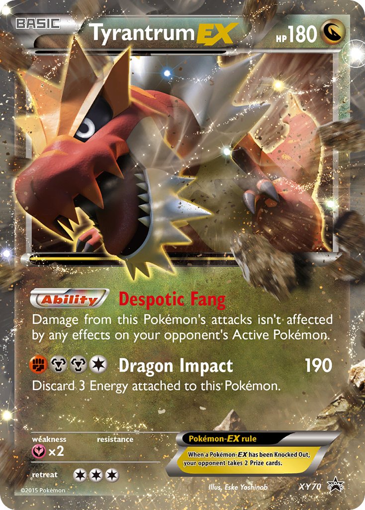 Tyrantrum EX - XY70 - XY Promo - Card Cavern
