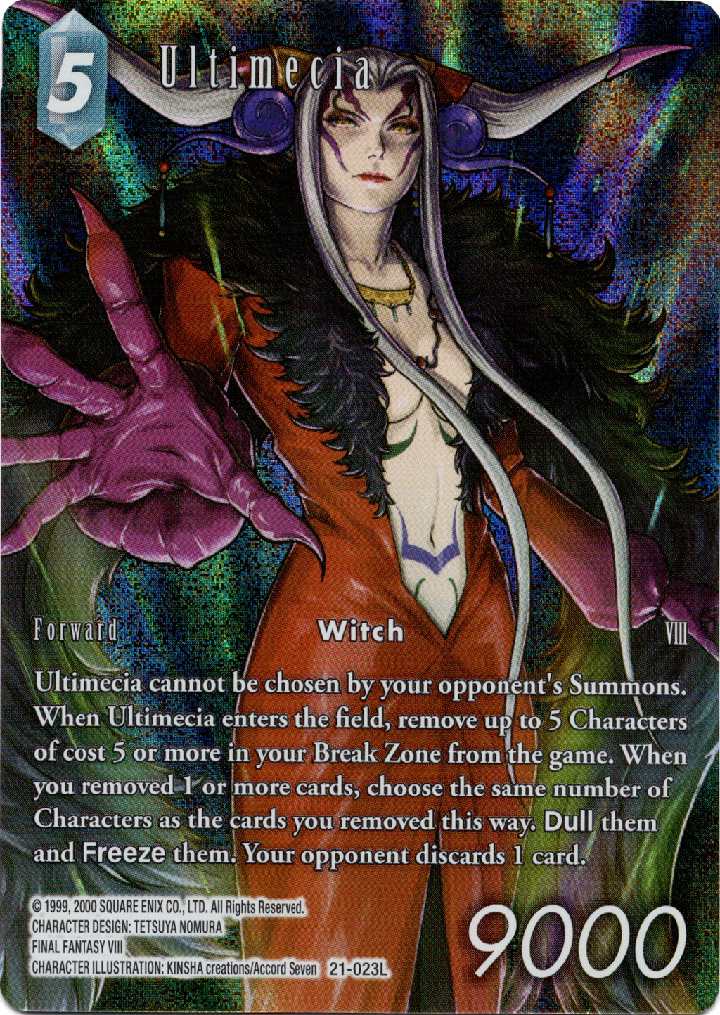 Ultimecia Full Art - 21-023L - Beyond Destiny