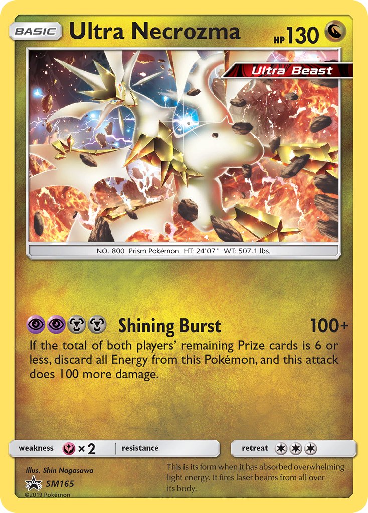 Ultra Necrozma - SM165 - Sun & Moon Promo - Card Cavern