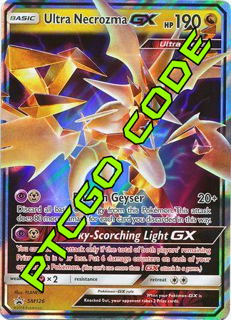 Pokemon Single Promotional Card - Ultra Necrozma GX SM126 Pokemon Single Promotional Card - Ultra Necrozma GX SM126