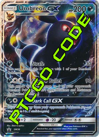 Umbreon GX Premium Collection - Promos - PTCGO Code Card Cavern Trading Cards, LLC Umbreon GX Premium Collection - Promos - PTCGO Code Card Cavern Trading Cards, LLC