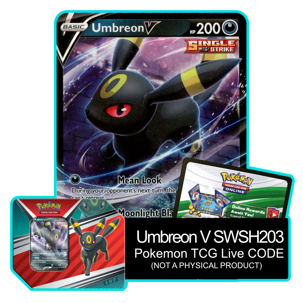 umbreon pokemon card tin V Heroes Tin: Umbreon V SWSH203