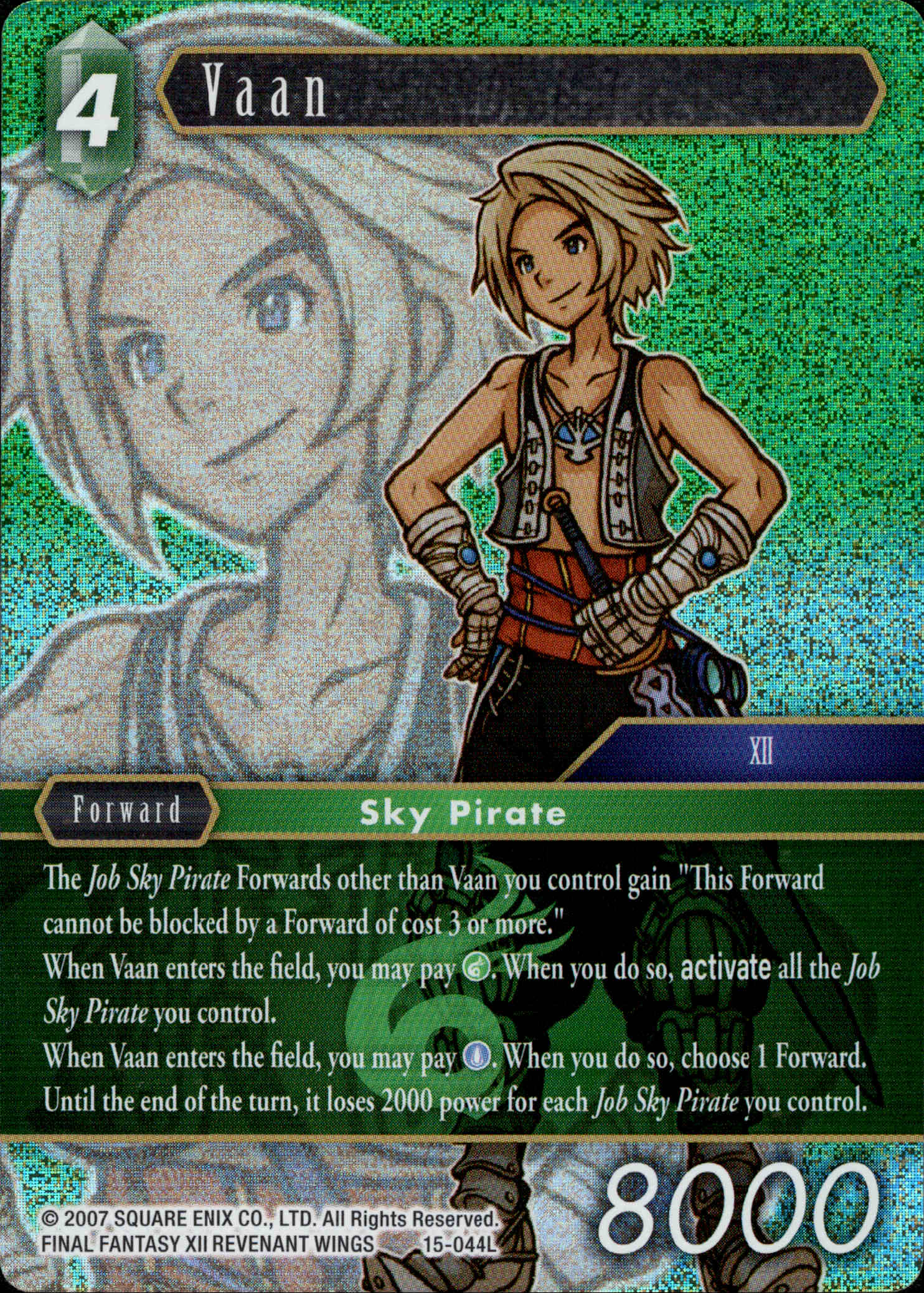 Vaan - 15-044L - Crystal Dominion - Foil - Card Cavern