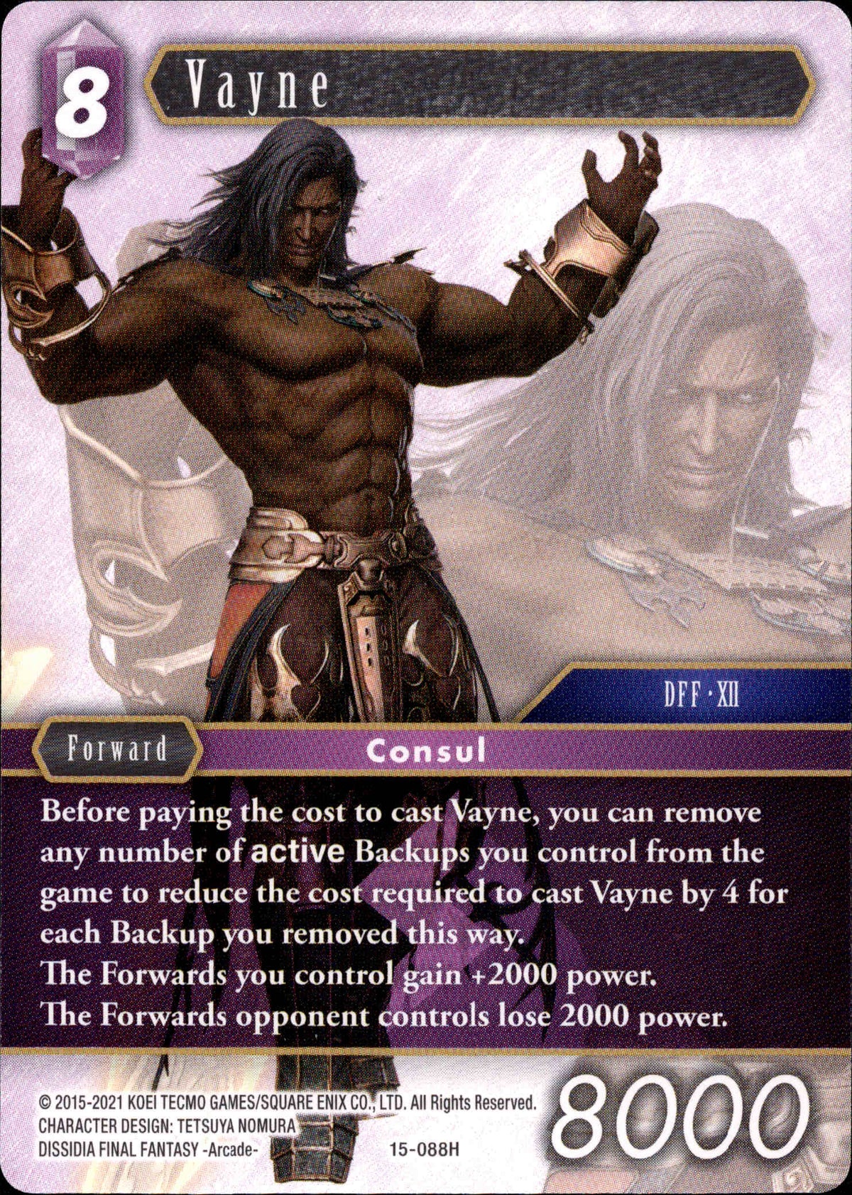 Vayne - 15-088H - Crystal Dominion - Card Cavern