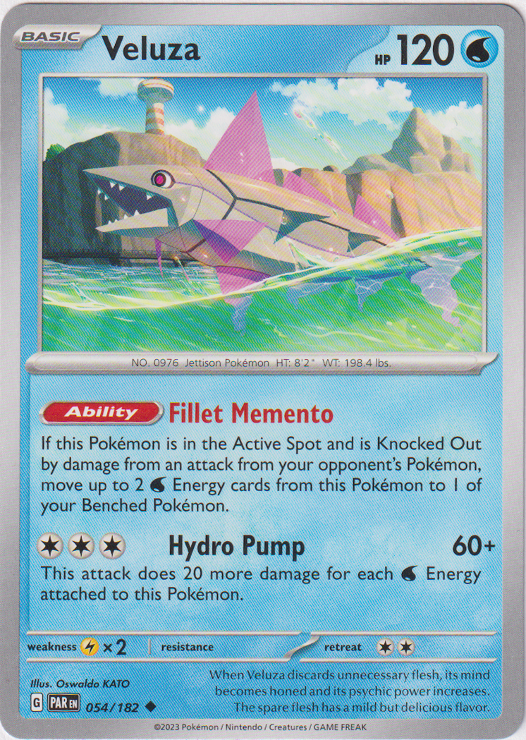 Veluza - 054/182 - Paradox Rift – Card Cavern Trading Cards, LLC