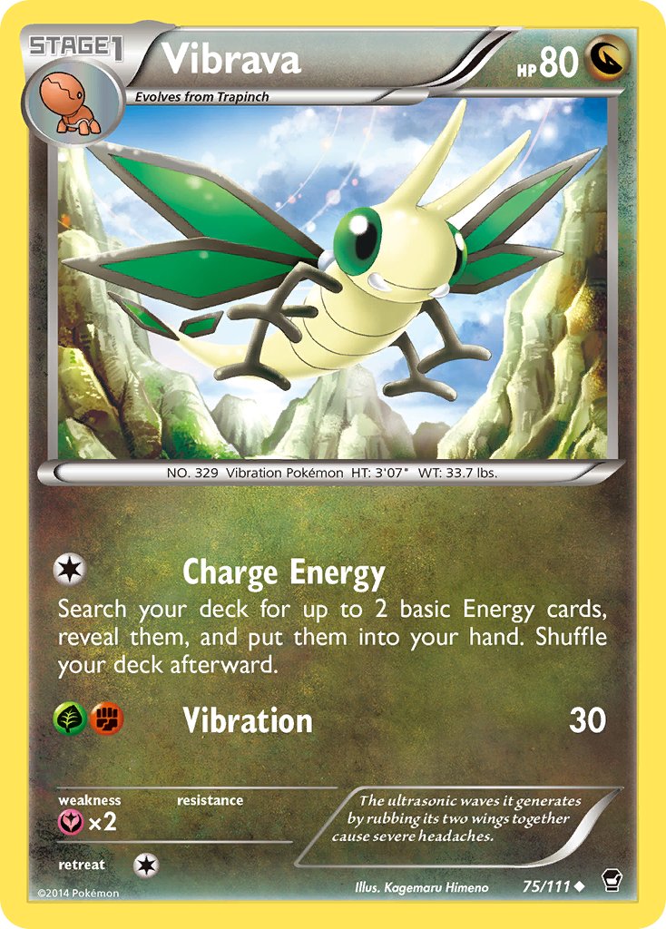 Vibrava - 75/111 - Furious Fists - Card Cavern