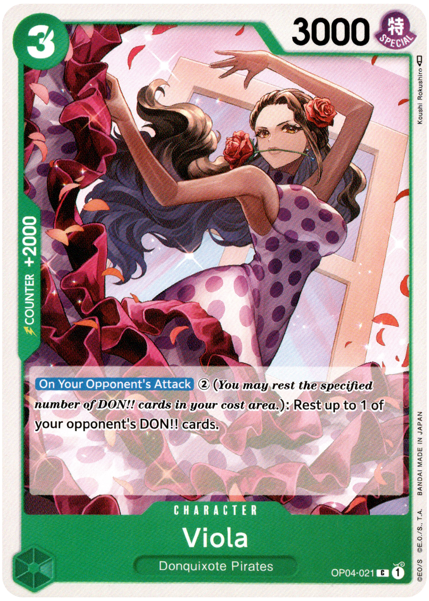 Viola - OP04-021 C - Kingdoms of Intrigue - Card Cavern