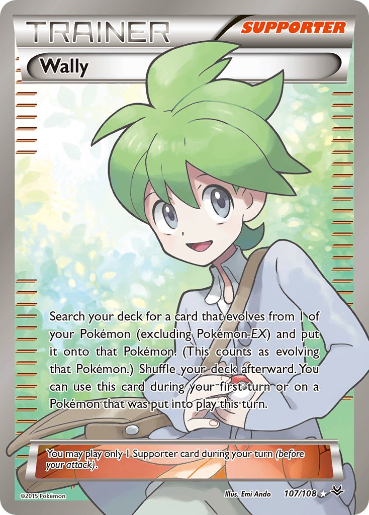 Wally Full Art - 107/108 - Roaring Skies - Holo - Card Cavern
