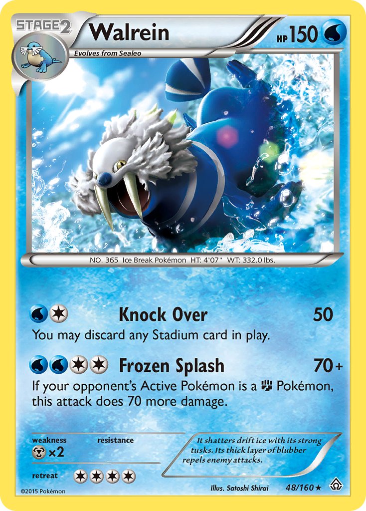 Walrein - 48/160 - Primal Clash - Card Cavern